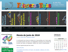 Tablet Screenshot of palomerasbajas.org